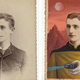 Illustration for article titled Artist transforms constipated Victorian photos into flamboyant scifi heroes